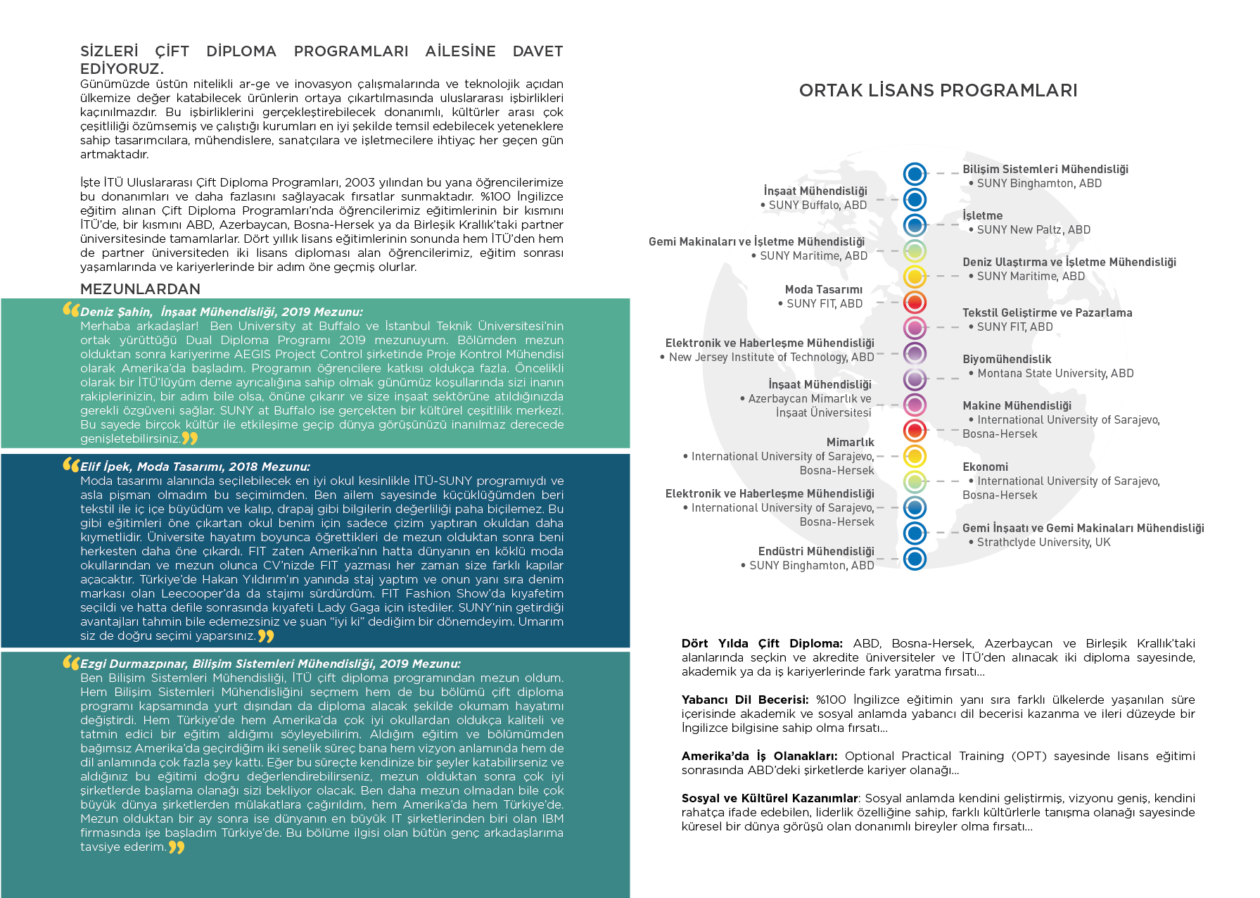 Çift Diploma Programları Broşürü 2
